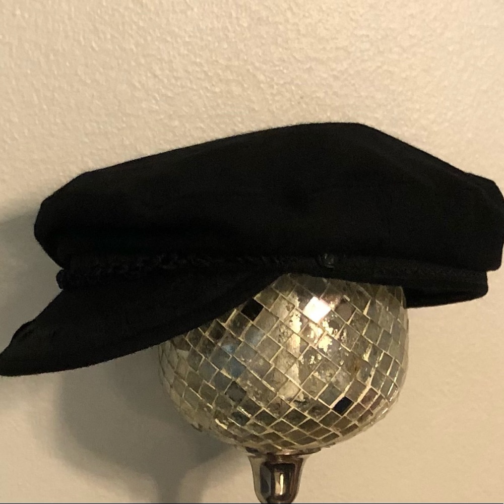 NEW Vintage Greek Fisherman Hat   SIZE 7 5/8, WOOL 50%   NYLON  50%   RED LINED